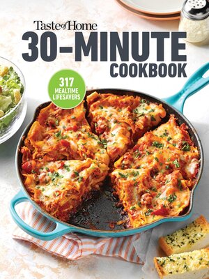 cover image of Taste of Home 30 Minute Cookbook
